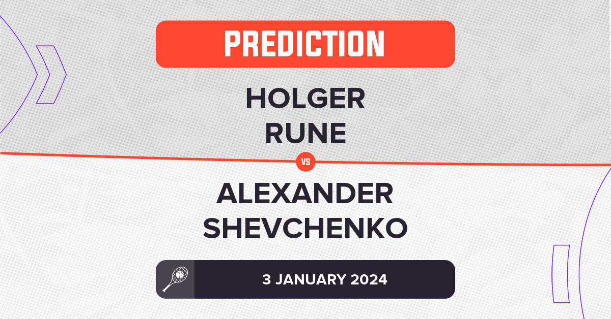 Holger Rune vs Alexander Shevchenko: Brisbane 2024 Showdown Preview