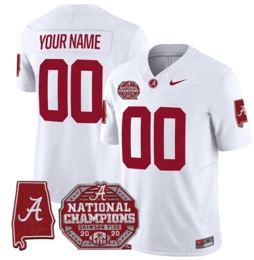 Custom Alabama Crimson Tide Personalized Jersey – Shop Your Official Gear Today!