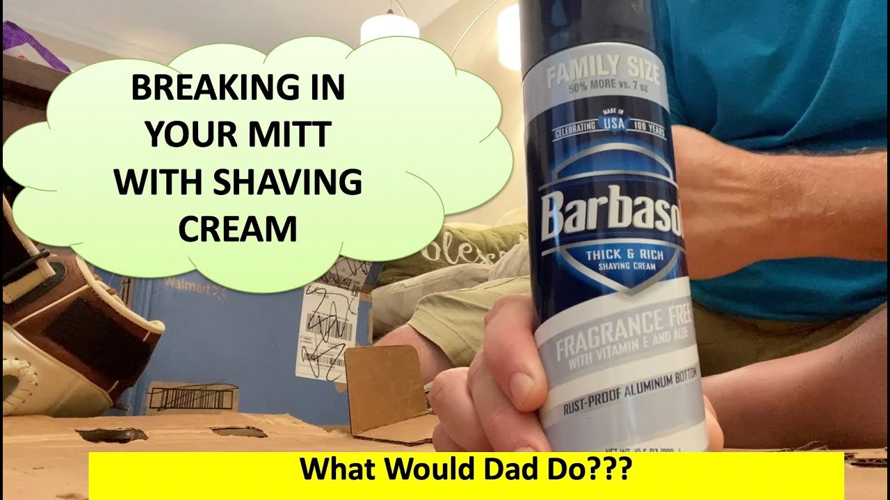 Effortless Glove Break-in: Shaving Cream Method Guide