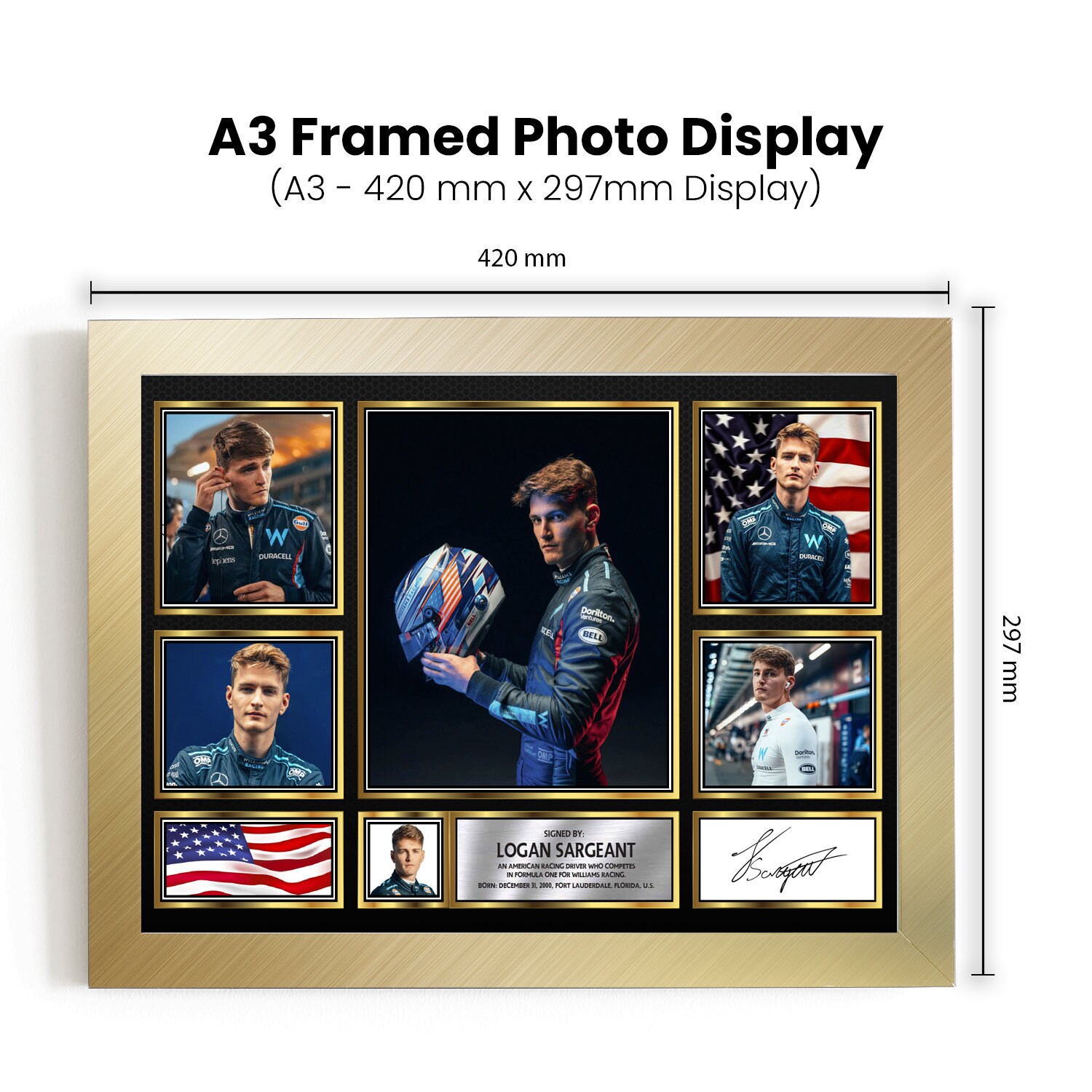 Logan Sargeant Autographed Memorabilia: A Must-Have for F1 Fans
