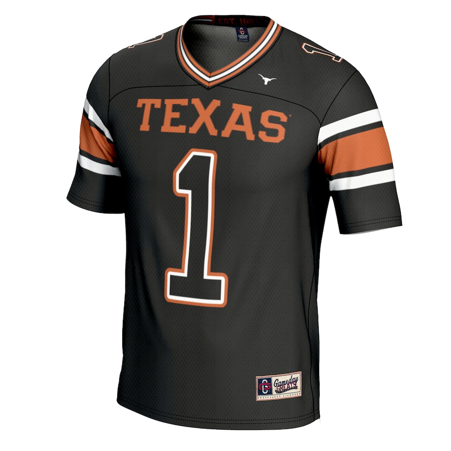 Shop Authentic Black Texas Longhorns Football Jerseys & Gear
