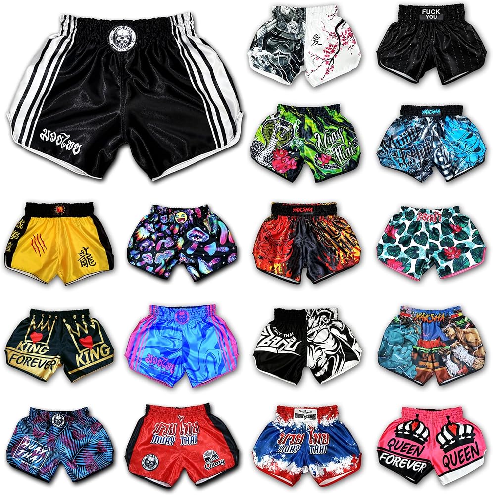 Authentic Thai Boxing Shorts for Muay Thai Fighters – Comfortable & Durable