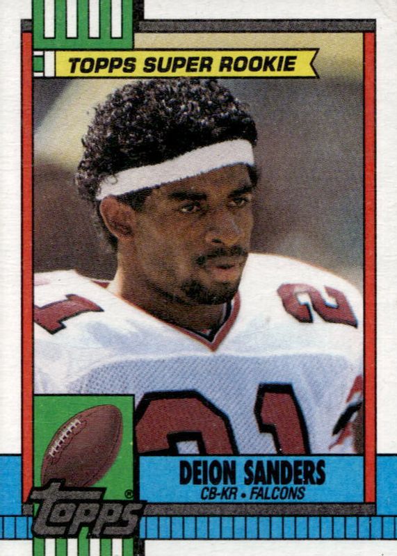deion sanders cards worth money