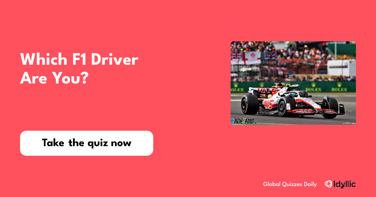 Find Your F1 Driver Match: Take the Quiz!