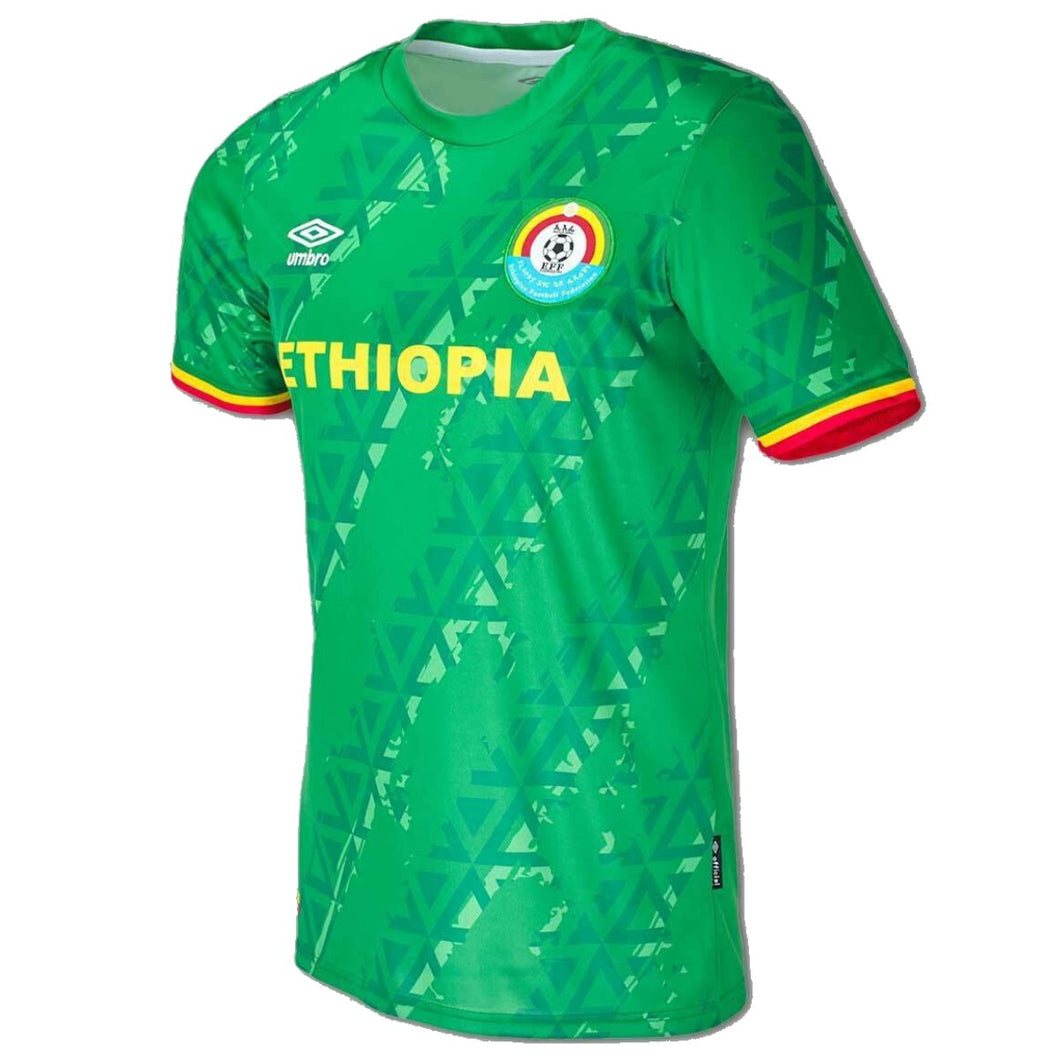 Shop Ethiopia National Team Football Shirt – Authentic Umbro 2021 Jersey