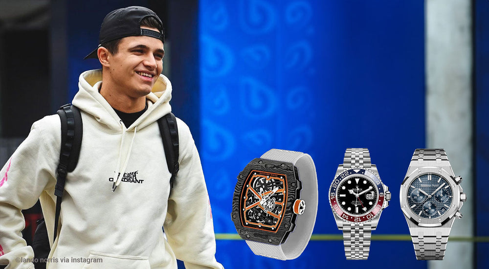 Discover Lando Norris White Watch: Richard Mille RM 11-03 Flyback Chronograph