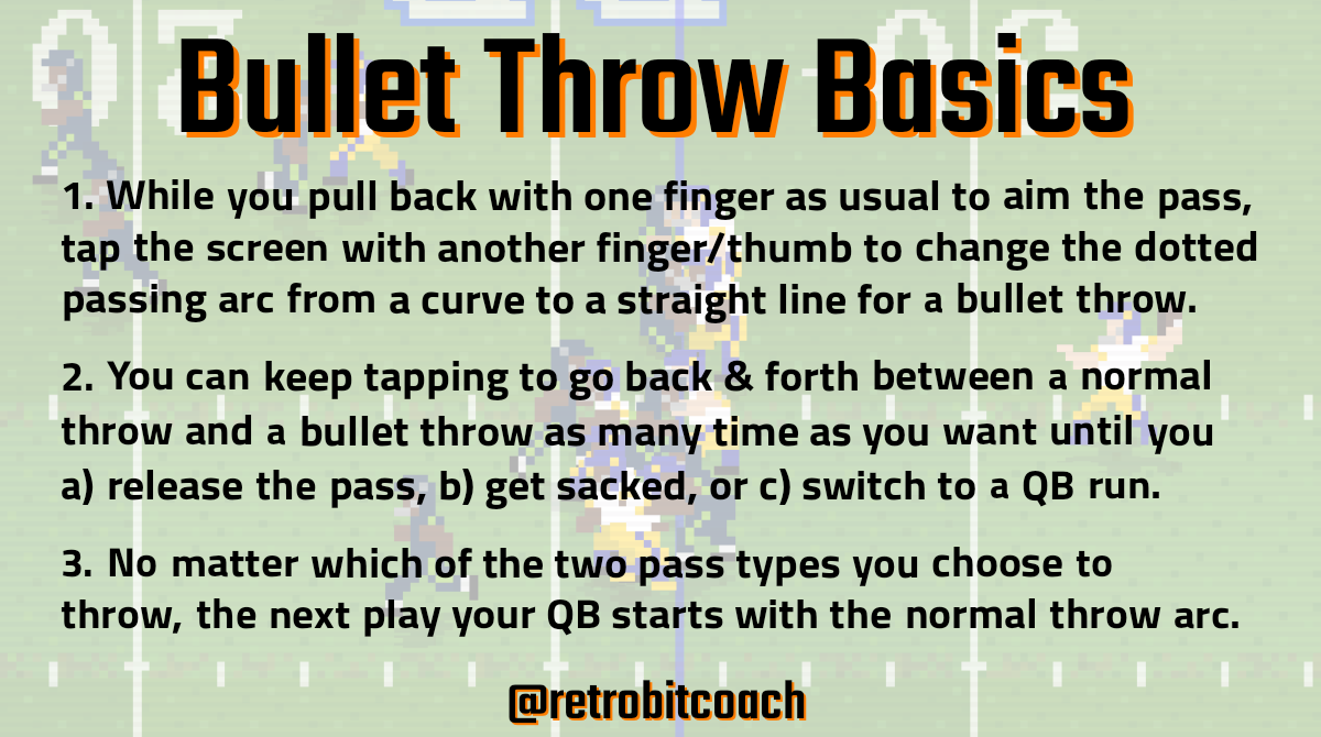How to Perfectly Execute a Bullet Pass in Retro Bowl PC
