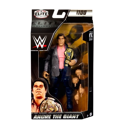 WWE Andre the Giant Elite Action Figure - 6-Inch with Articulated Joints & Signature Accessories