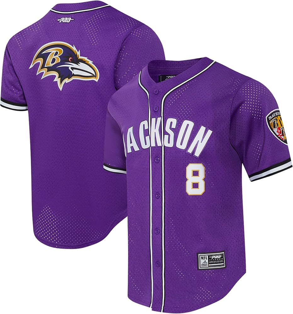 Get the Best Lamar Jackson Baseball Jersey | Official NFL Gear & Merchandise