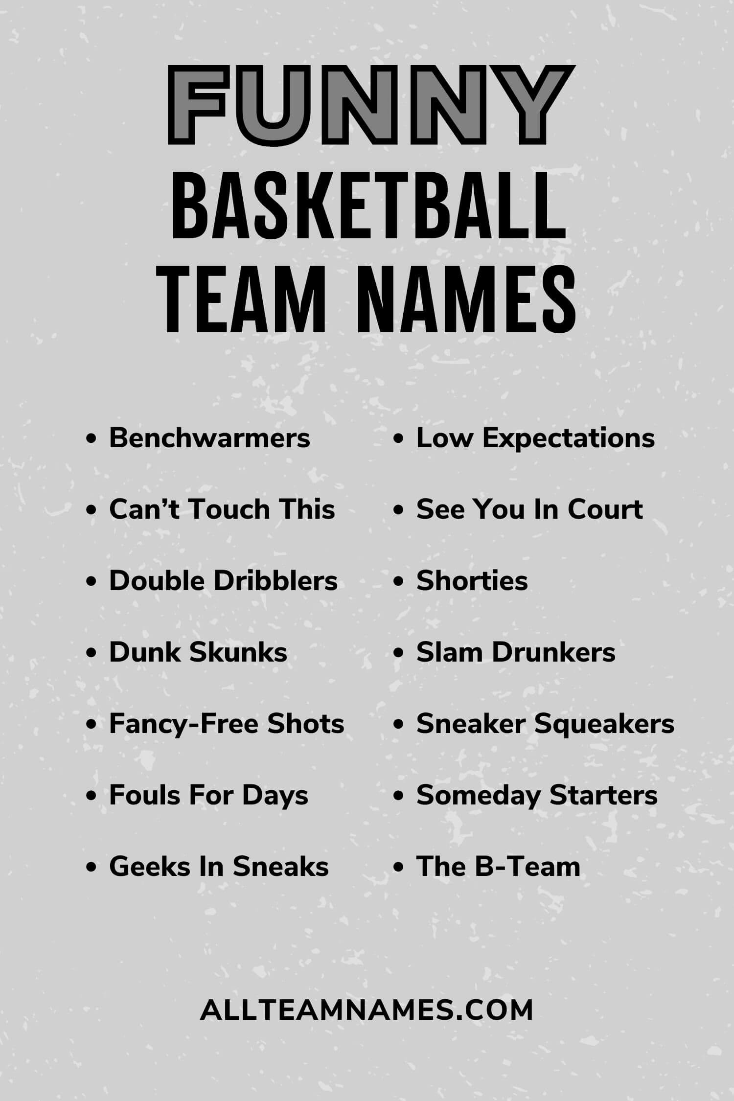 The Best Funny Fantasy Basketball Team Names for Your League