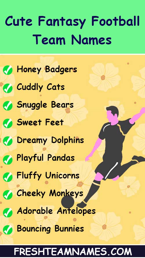 Best Fantasy Football Team Names for Couples: Playful & Romantic Picks