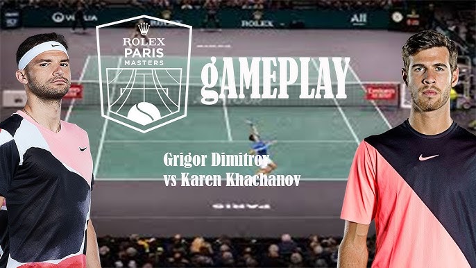 Grigor Dimitrov vs Karen Khachanov: Who Will Win the Paris Masters 2024 Quarterfinal?