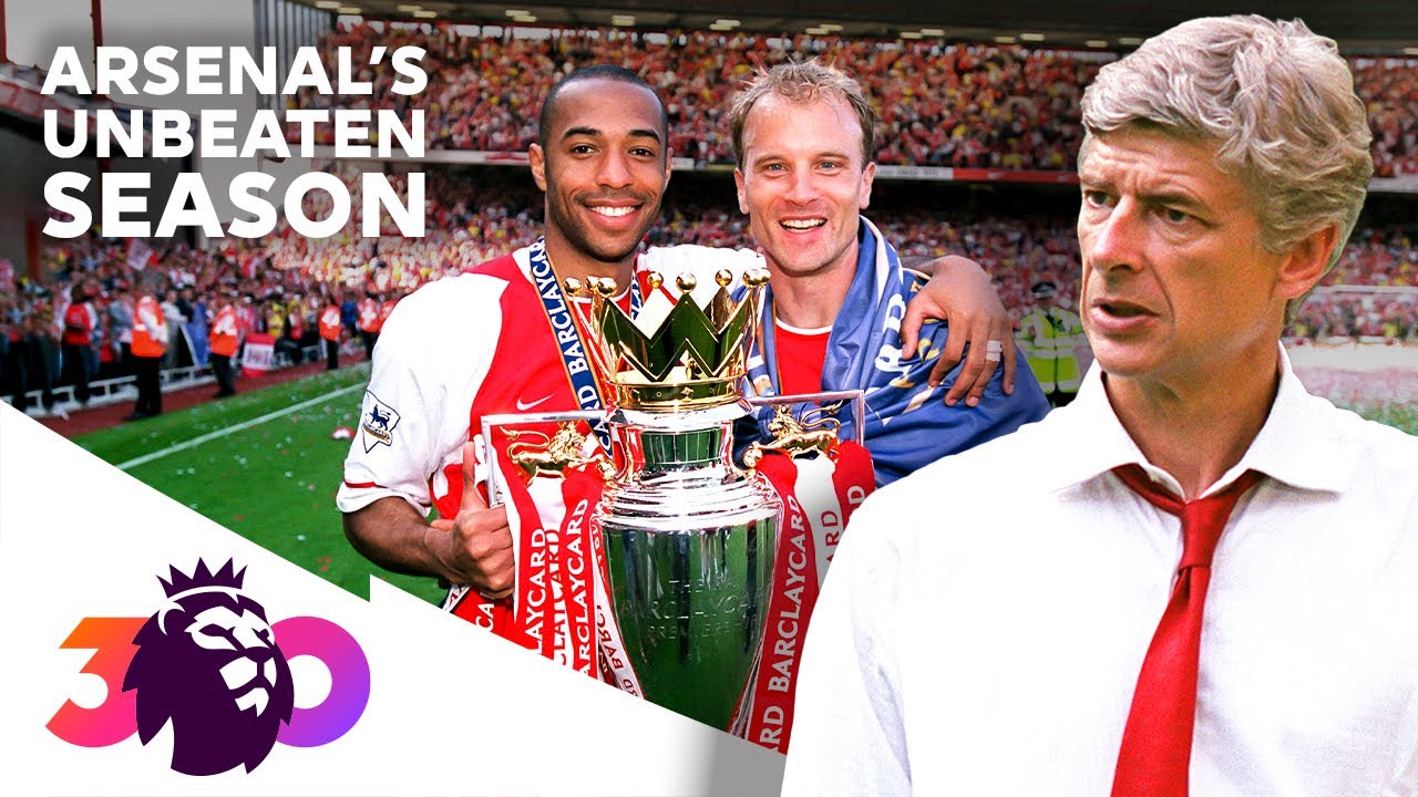 Arsenals 2003-04 Premier League Record: Highest Points and Unbeaten Glory