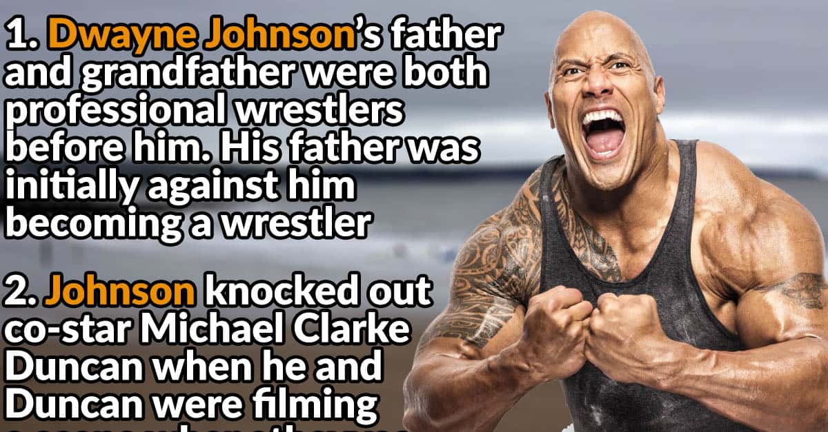 10 Surprising Facts About The Rock's Life and Career