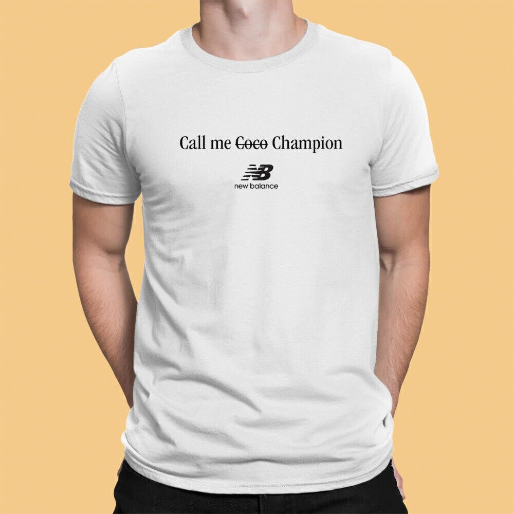 Get the New Balance Call Me Champion Shirt – Perfect for Fans of Coco Gauff