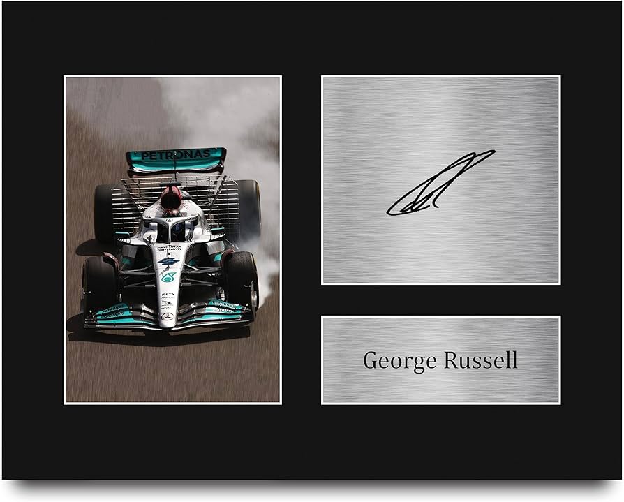 Shop George Russell Signed F1 Memorabilia: Unique Collectibles & Gear