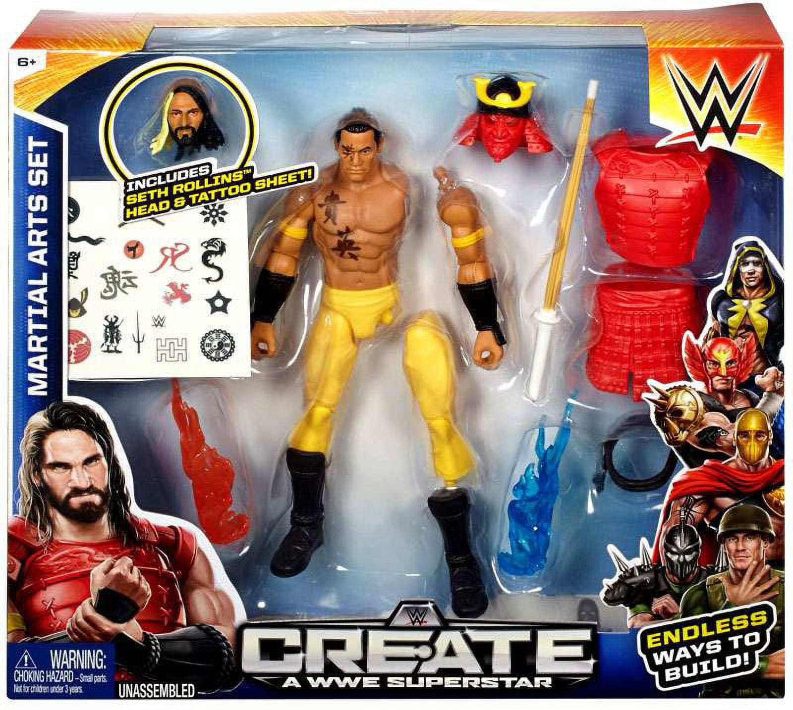 Create Your Own WWE Action Figure: Design Your Personalized Wrestling Superstar