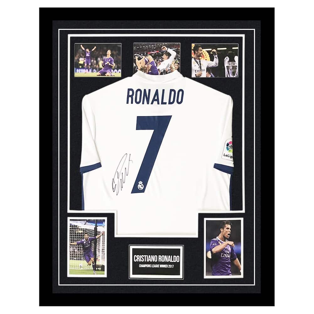 Shop Signed Cristiano Ronaldo Jerseys | Limited Edition & Fast Shipping