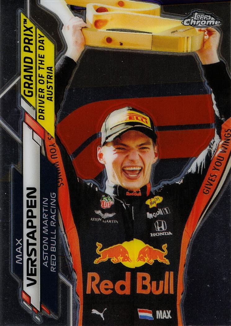 Buy Max Verstappen 2020 Rookie Card: Topps Chrome F1 PSA 10 RC, Rare & Valuable