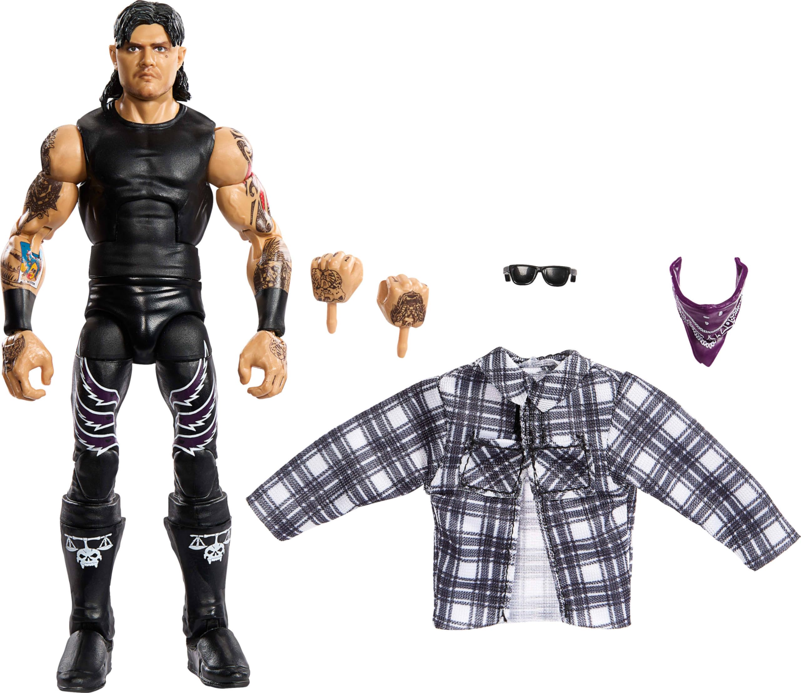 Dominik Mysterio WWE Elite Action Figure – TrueFX Detailing & Deluxe Articulation
