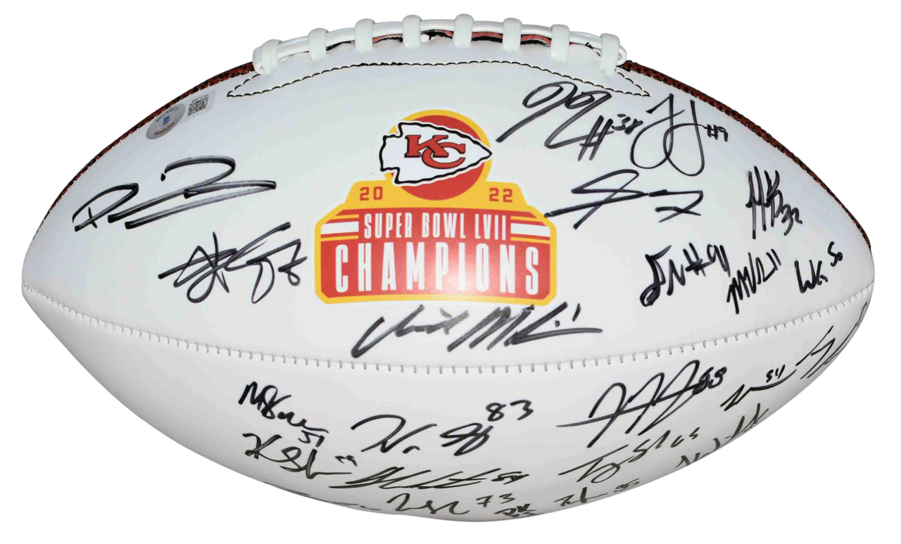 kansas city chiefs signed memorabilia