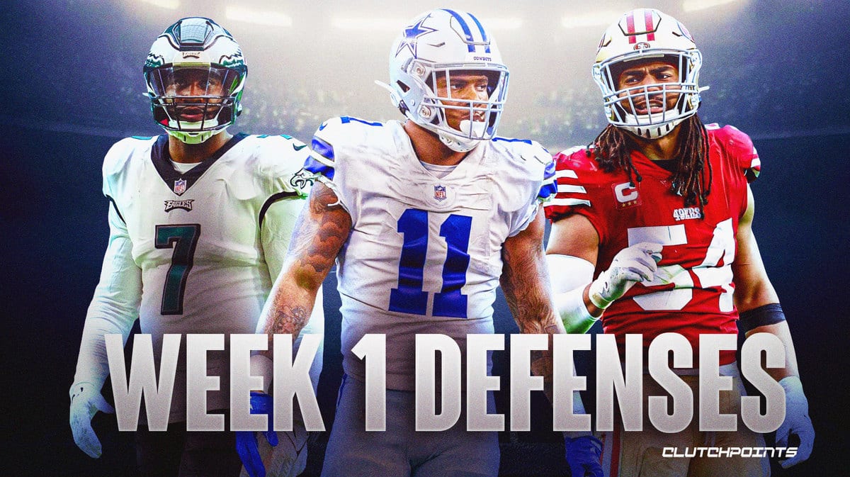 Week 1 Fantasy Defense Rankings 2023: Best Defenses to Start