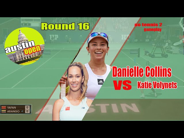 Danielle Collins vs Katie Volynets: Full Match Recap and Results at ATX Open 2024