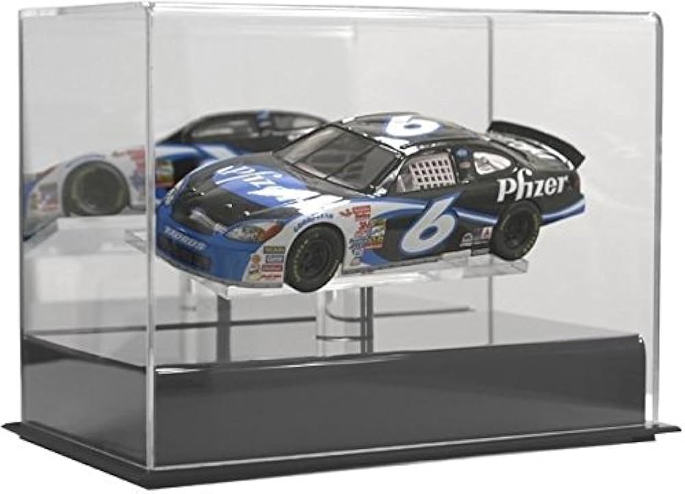 Premium 9-Car NASCAR Diecast Display Case – Perfect for 1/24 Scale Models