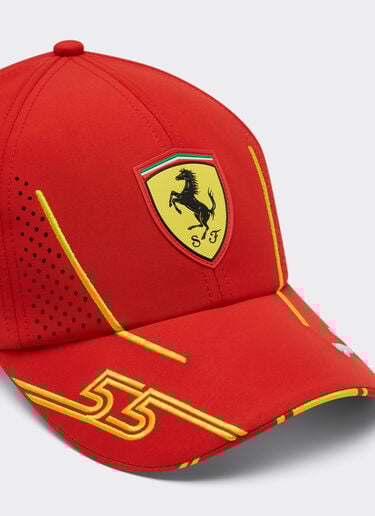 Scuderia Ferrari Carlos Sainz Team Cap – 2024 Replica Collection