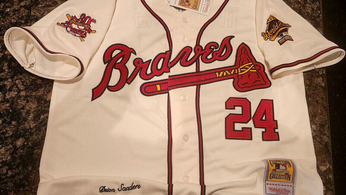 Deion Sanders Jersey Collection: Authentic MLB Jerseys for Sale