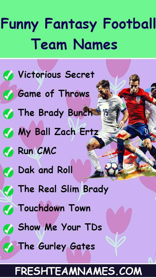 Best Fantasy Football Team Names for Couples: Playful & Romantic Picks