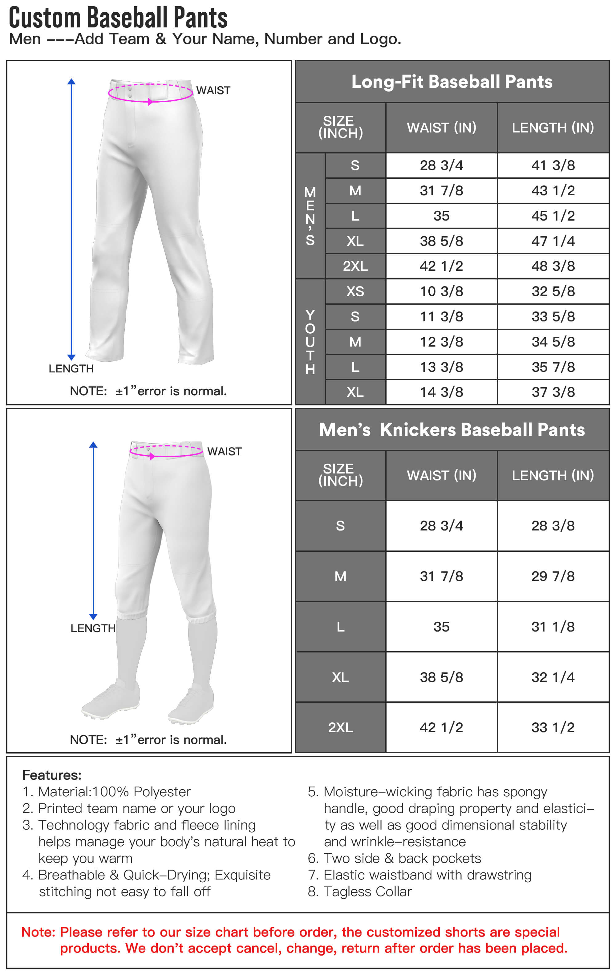 Finding the Right Fit: Guide to Baseball Pant Length