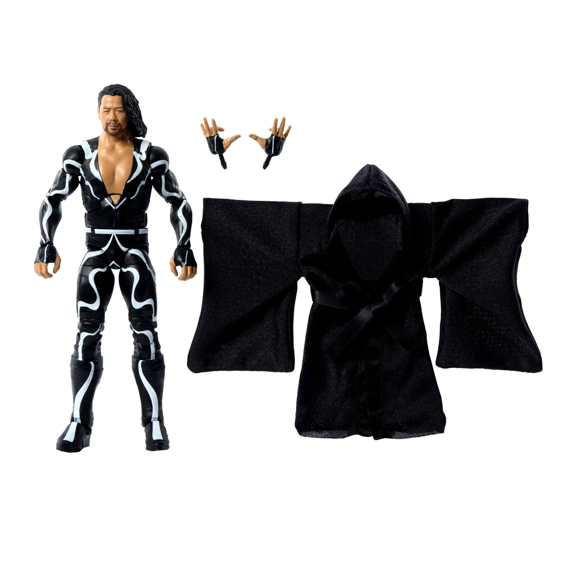 WWE Shinsuke Nakamura Action Figure - 6-Inch Scale Elite Collection with Swappable Hands