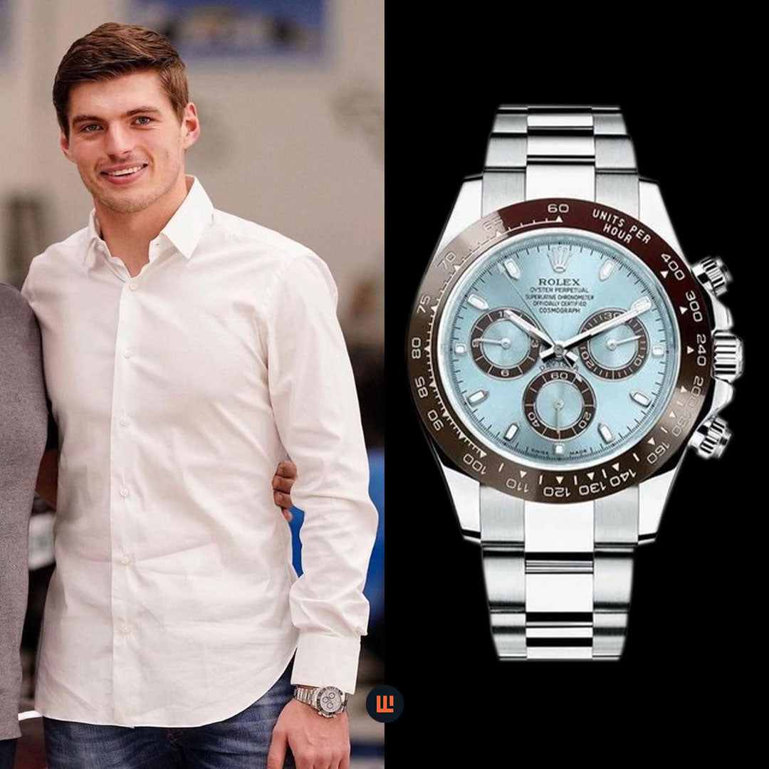 Max Verstappens Ice Blue Rolex Daytona: The Perfect Watch for Formula 1 Fans
