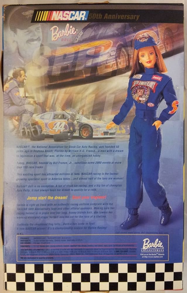 Exploring the Value of the 50th Anniversary NASCAR Barbie Doll for Collectors