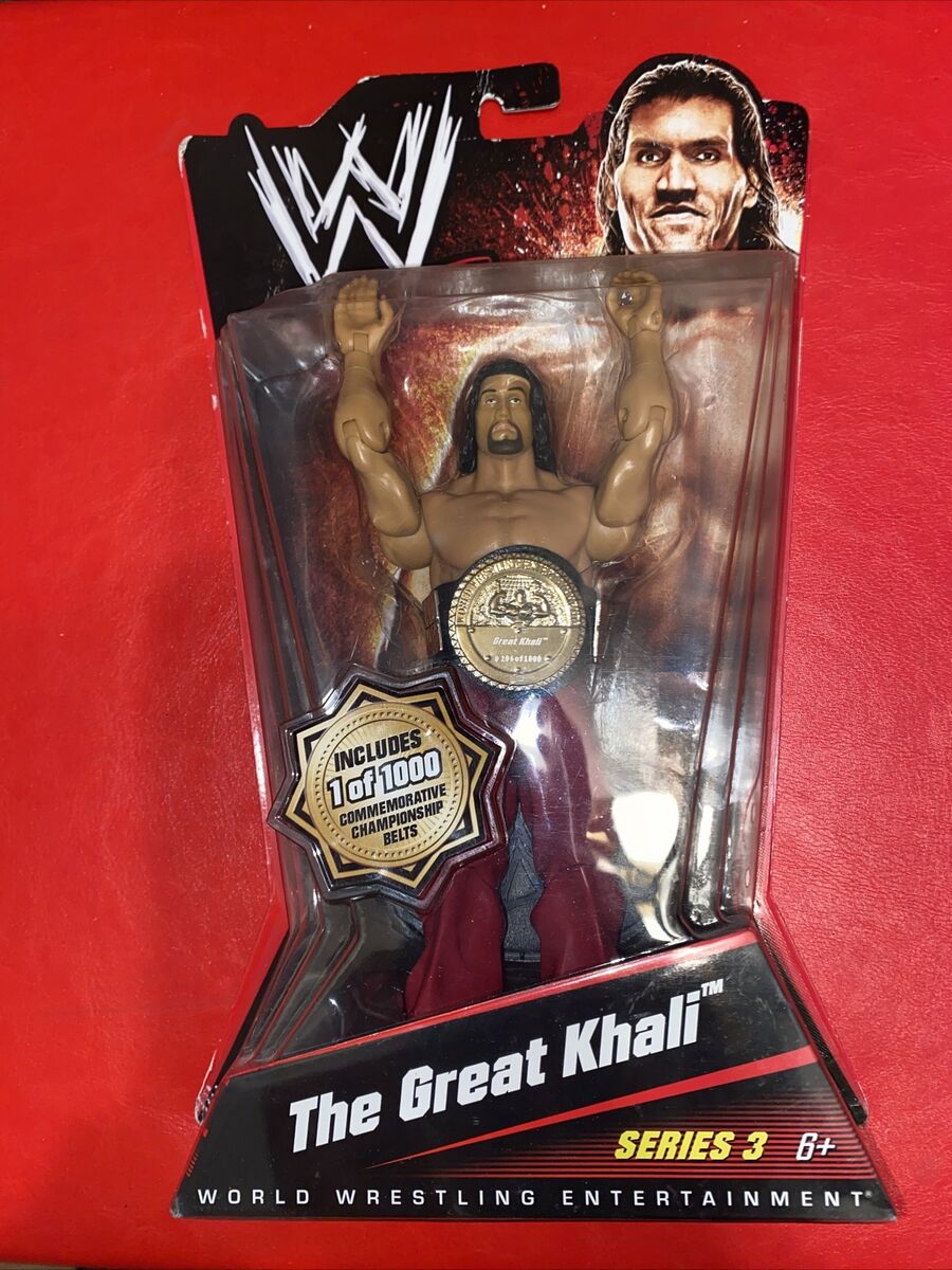 WWE Action Figures: The Great Khali Collectible for Fans