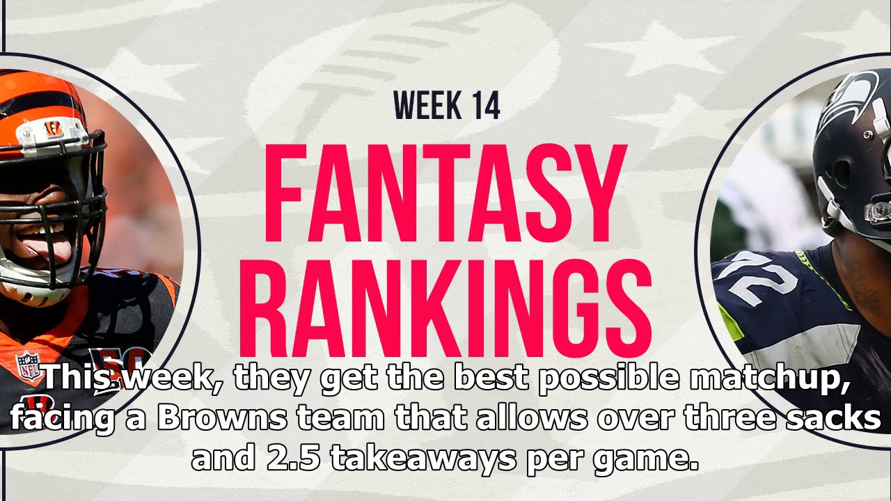 Best Week 14 Fantasy Football Defense Options: Rankings & Insights