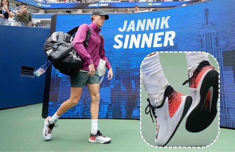What Tennis Shoes Does Jannik Sinner Wear? Discover His Favorite Pair