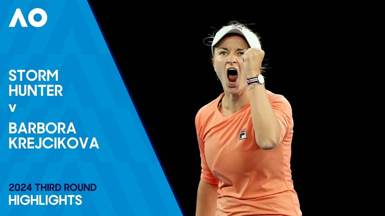Storm Hunter vs Barbora Krejcikova: Who Will Advance in the 2024 Australian Open Third Round?