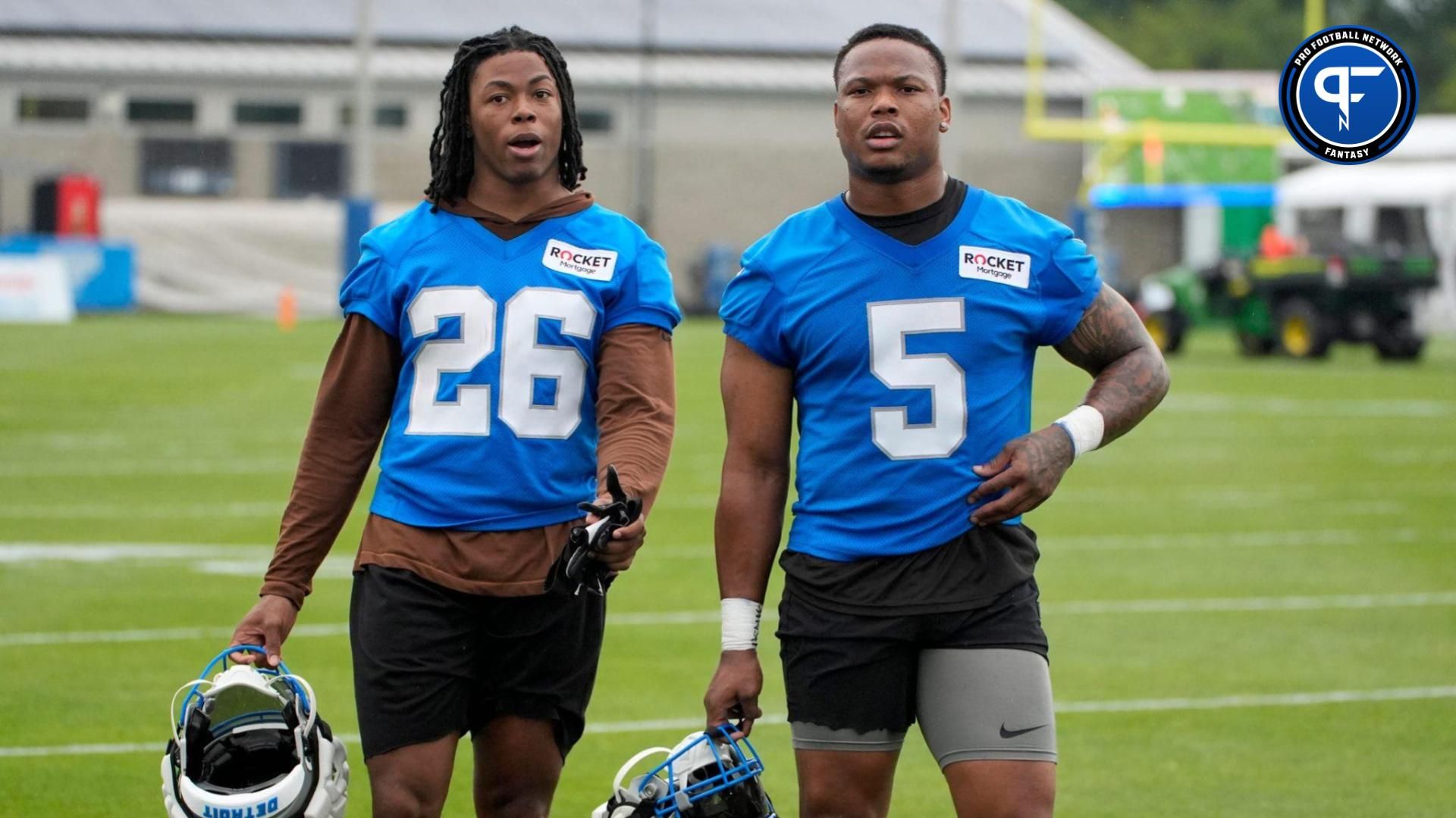 David Montgomery vs Isiah Pacheco: Who Should You Draft in Fantasy Football 2024?