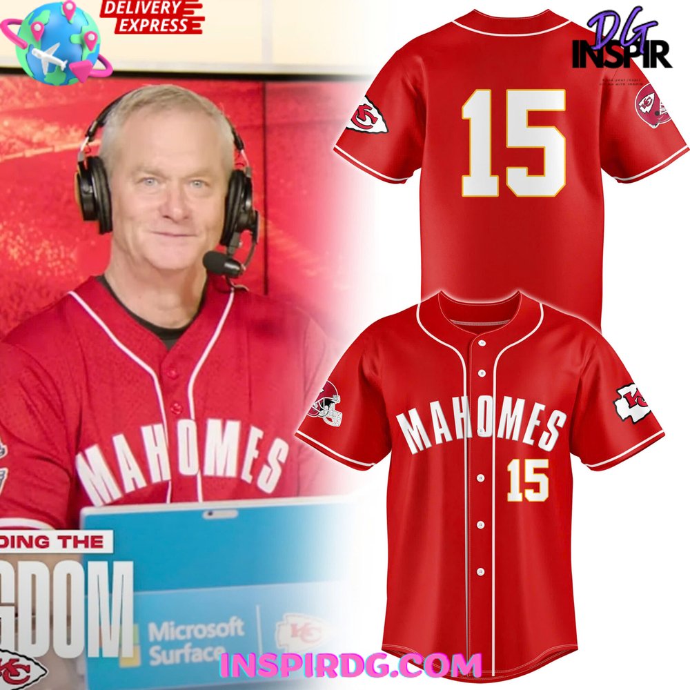 Patrick Mahomes Baseball Jersey | Represent the Chiefs with Style