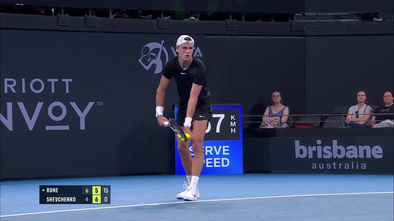 Holger Rune vs Alexander Shevchenko: Brisbane 2024 Showdown Preview