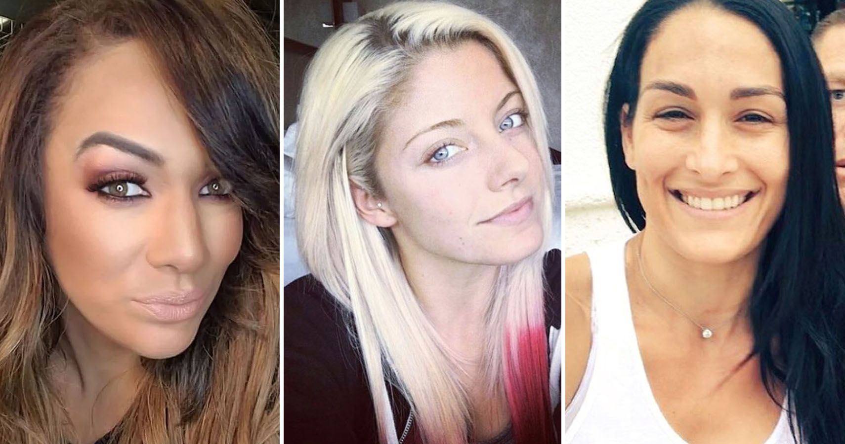WWE Divas With and Without Makeup: Stunning Transformations of Female Wrestlers