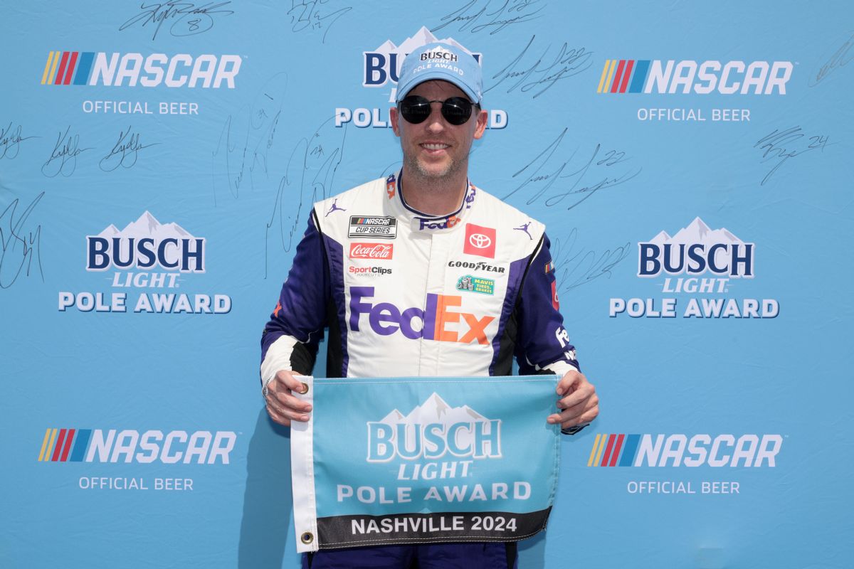 nascar pole positions for sunday's race