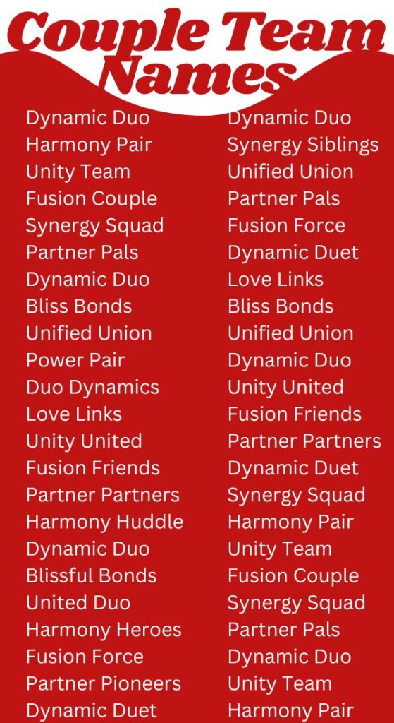 Best Fantasy Football Team Names for Couples: Playful & Romantic Picks