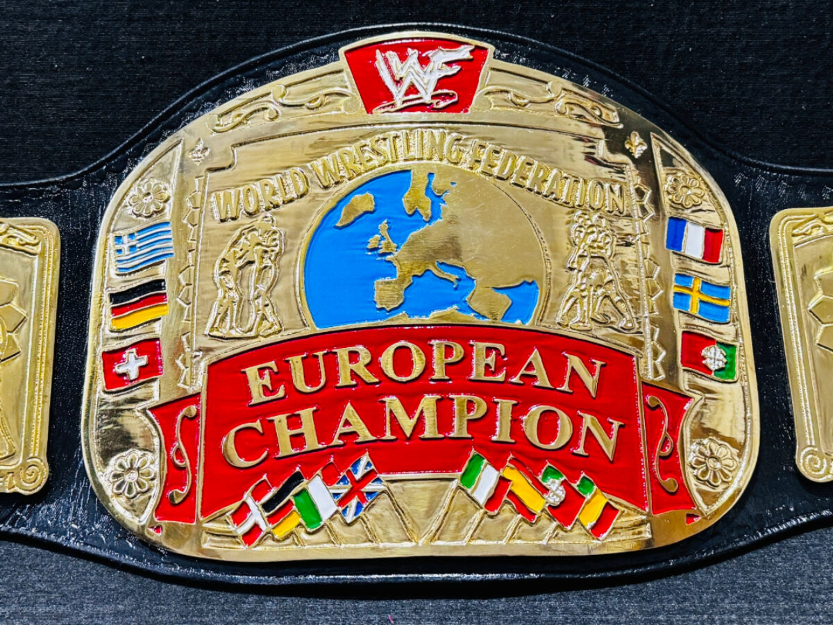 Get Your WWE European Championship Replica Today – Free Shipping Available