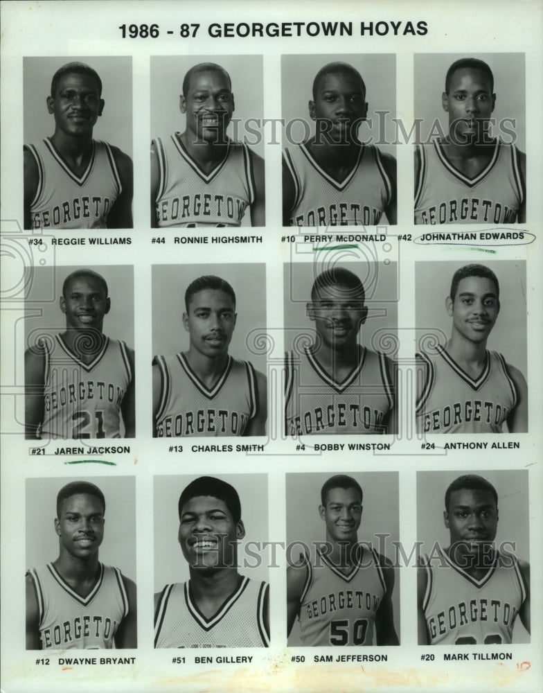 Full 1985 Georgetown Hoyas Basketball Roster: Stats and Player Breakdown
