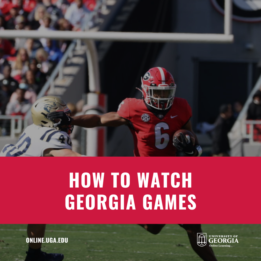 How to stream Georgia football game on mobile? Watch on your phone!