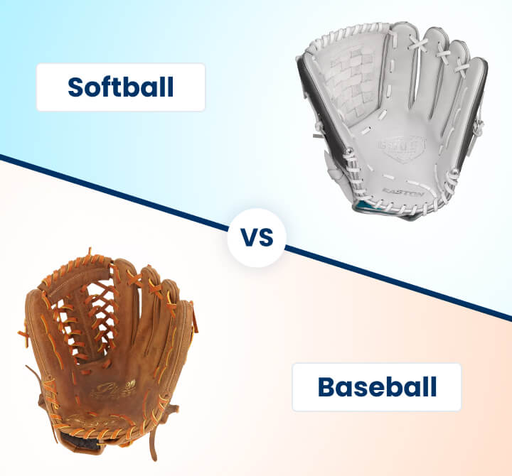 Do You Know the Difference Between Baseball and Softball Gloves
