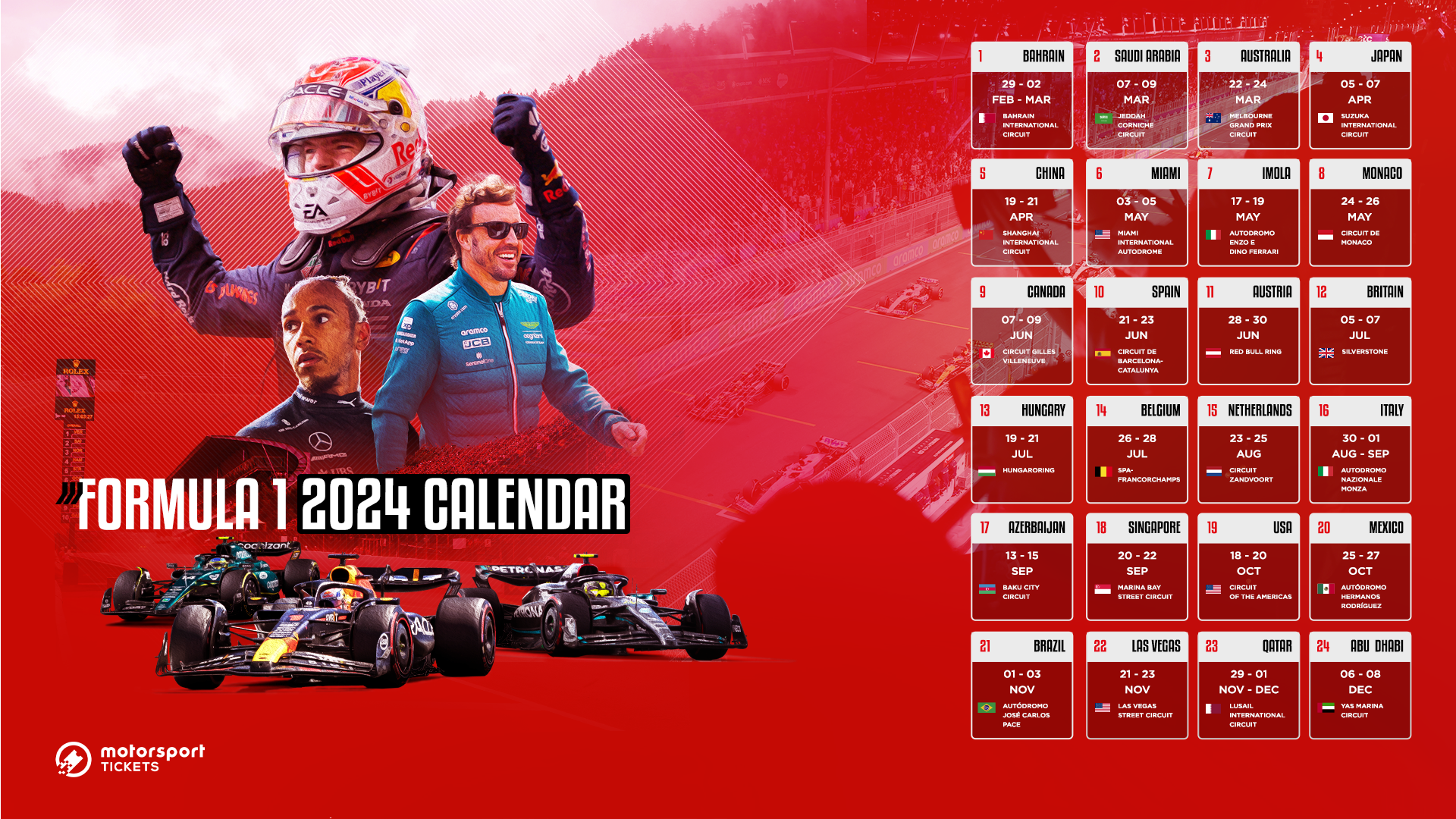F1 Tickets: When and Where to Buy for the 2024 Season